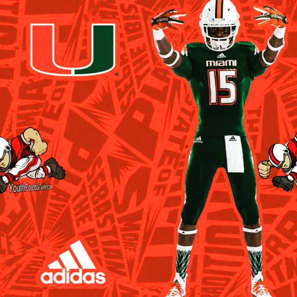 FOOTBALLVILLETV's tweet photo. New Miami Hurricanes uniforms by Adidas. #miamihurricanes #addidas #adzero #canescamp #newunis http://t.co/Go2IFmHP3h
