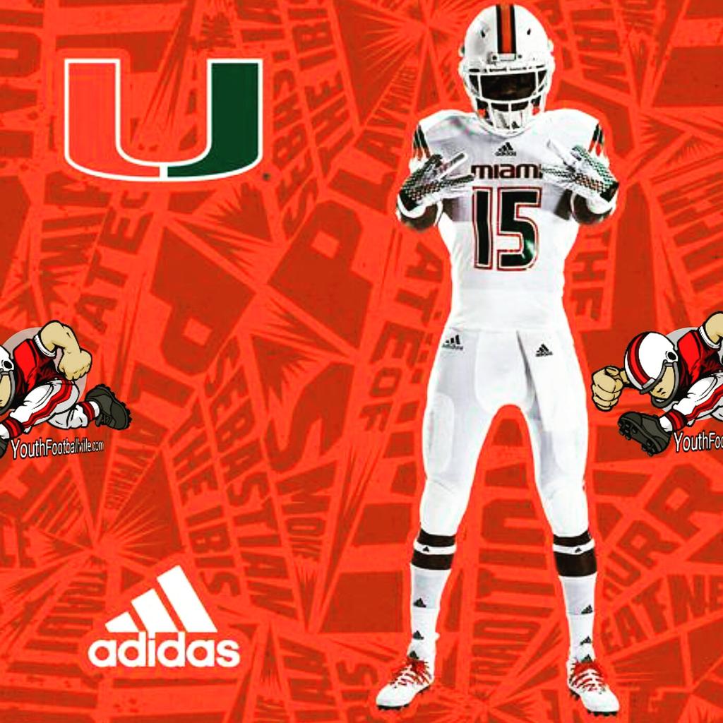 FOOTBALLVILLETV's tweet photo. New Miami Hurricanes uniforms by Adidas. #miamihurricanes #addidas #adzero #canescamp #newunis http://t.co/JNW5snezT2