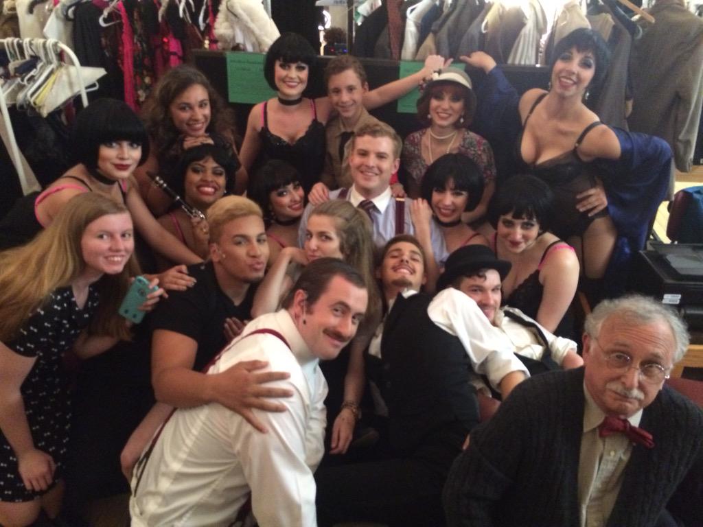 Ashley_Rose1124's tweet photo. #saturdayintermissionpic #SIP @broadwayworld 
The cast of NJYT's Cabaret at intermission!!! http://t.co/1li5Fa4Acm