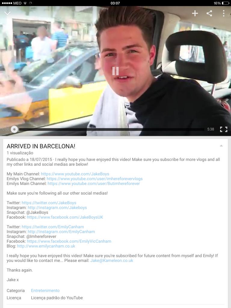 The_Vamps_Pt's tweet image. @JakeBoys This is dedication ahah #1view