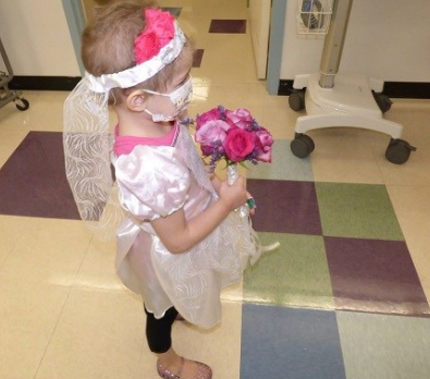FOX29philly's tweet photo. 4-year-old with cancer "marries" favorite nurse in hospital wedding ceremony http://t.co/tIZ55ko6vL http://t.co/KBdzn5511N