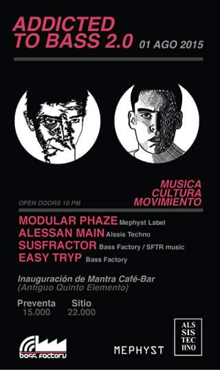 Sebas__Moreno's tweet photo. A sólo 15 días del Addicted To Bass 2.0! Últimas boletas en preventa, info... 3183662988 http://t.co/72sxa4zDmt