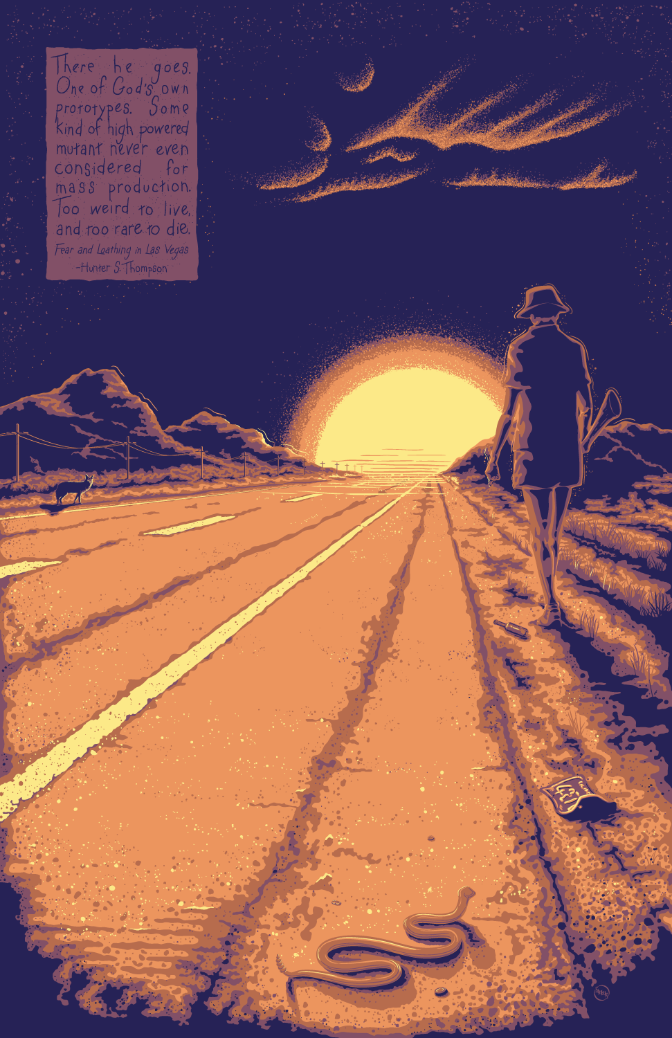 Happy Birthday to native Hunter S. Thompson.  