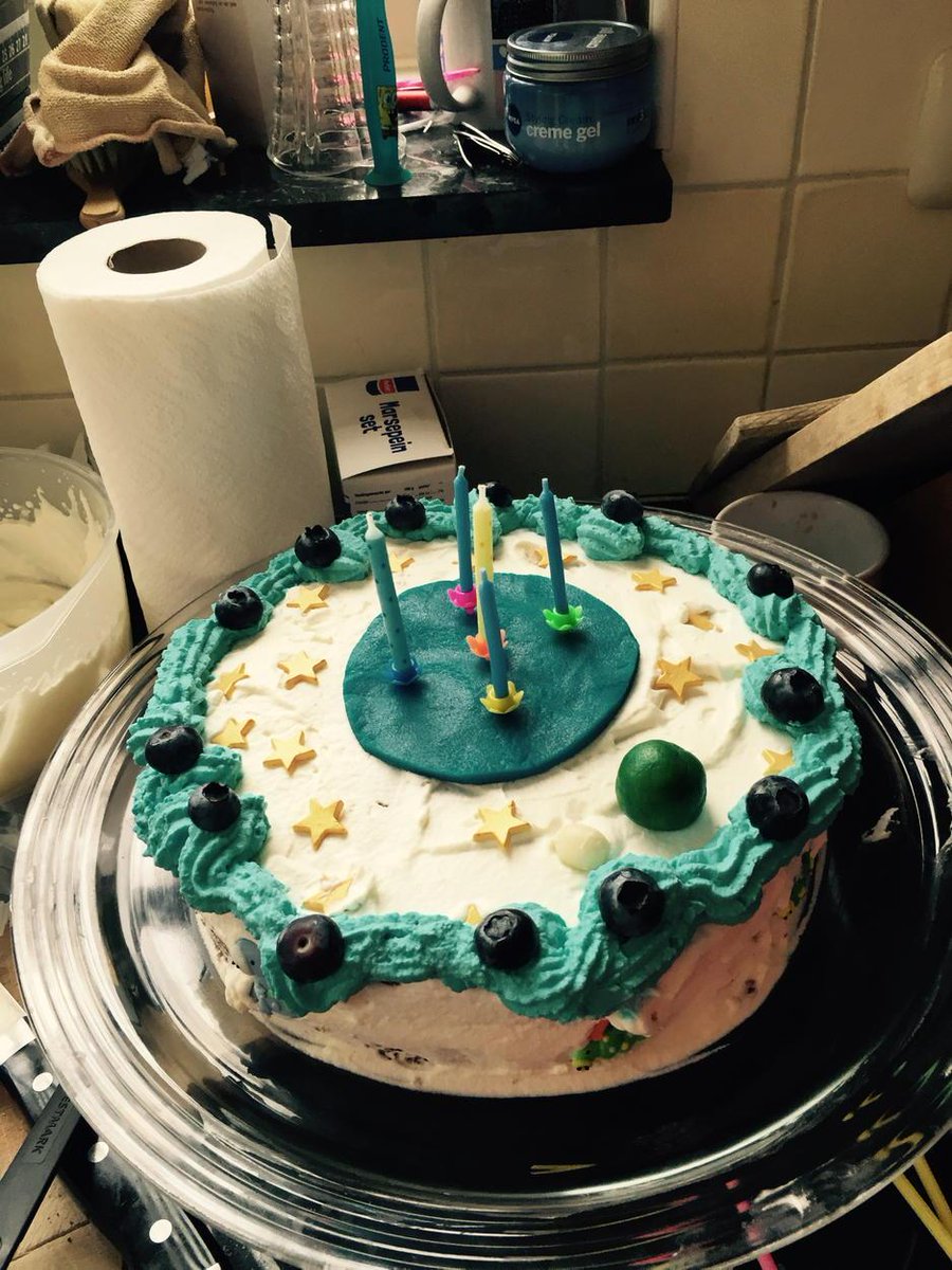 Verjaardagstaart voor de 5-jarige