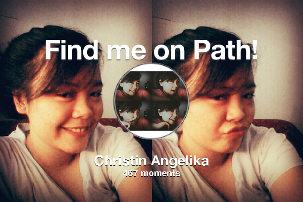 chikakika1's tweet photo. I've shared 467 memories with my friends on #Path - see them now at http://t.co/kGohJWz6hl! #thepersonalnetwork http://t.co/AeS3afNNZC