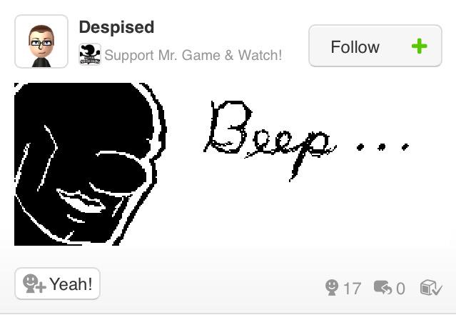 MiiverseSupport's tweet photo. #2Dmasterrace http://t.co/a26zOoi39W