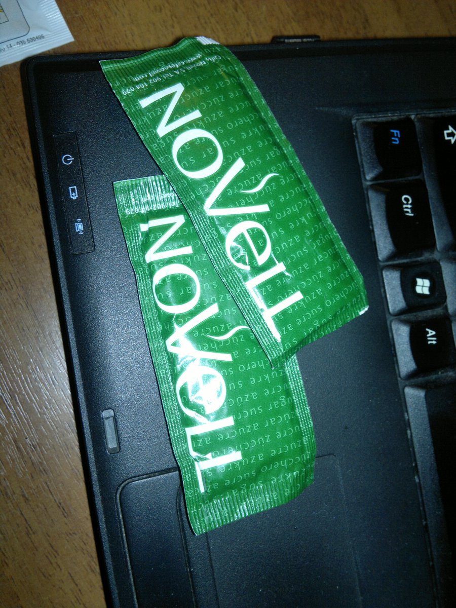 0xDD's tweet image. сахарку в коллекцию #novell #netware #sles #oes #suse #linux