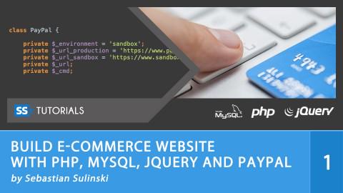 DevelopersDojo's tweet photo. Build E-commerce website with PHP, MySQL, jQuery and PayPal http://t.co/mmY1u2w3nT #jQuery http://t.co/z8H1mUqvhG