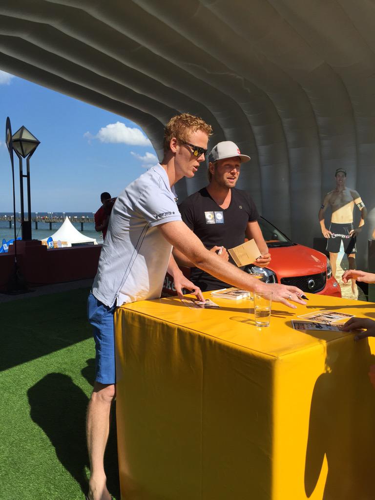 Großer Sport im Sand - Ex-Beacher am Rand! Heute ab 14:00 die Finals auf Sky und im Stream <a href="/smart_beachtour/">Smart Beach Tour</a> #skybeach