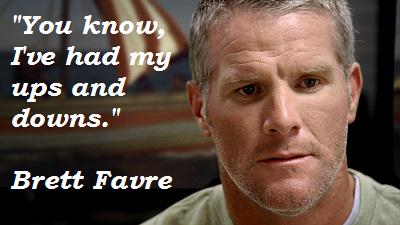 LifeSportGames's tweet photo. #BrettFavre Welcomed back today in Green Bay. I'm a GB fan, still I always felt Farve was over rated. 1 SB big whoop http://t.co/xRn3ICPDQR