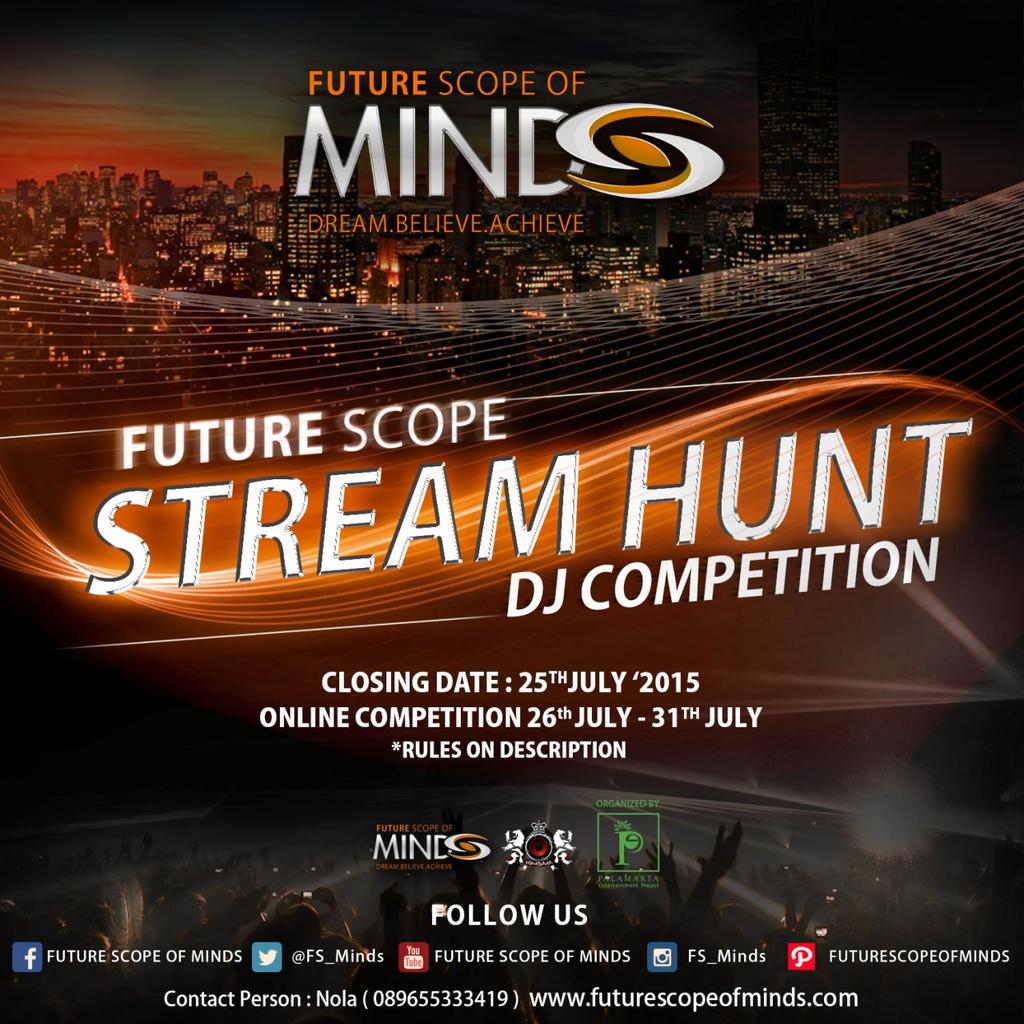 Mention temen kamu yg adalah DJ, buat dapetin liburan ke Singapore! Ikuti #Streamhunt DJ Competition @fs_minds