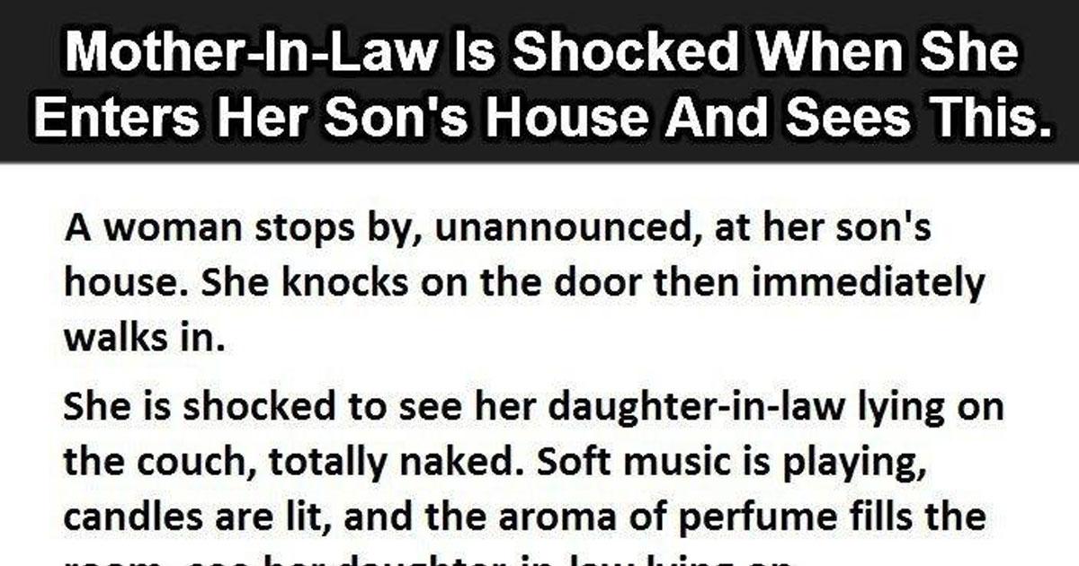 Mom Walks In On Naked Daughter-In-Law bit.ly/1Mdw5wU