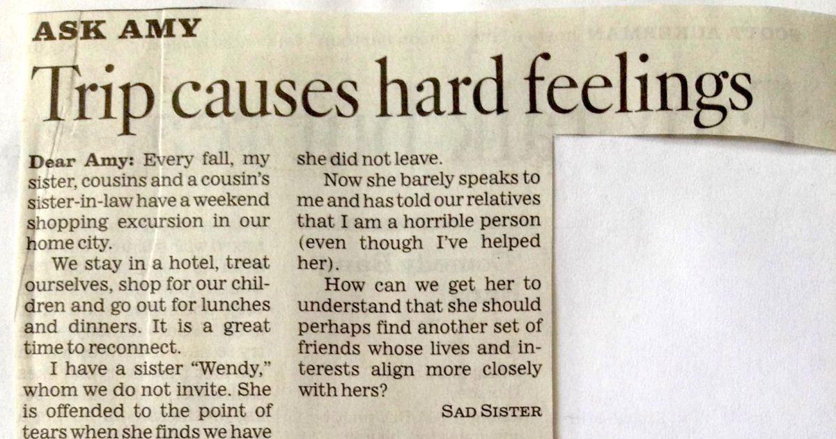 The Best 'Ask Amy' Response You'll Ever Lay Your Eyes On bit.ly/1LjTz4l