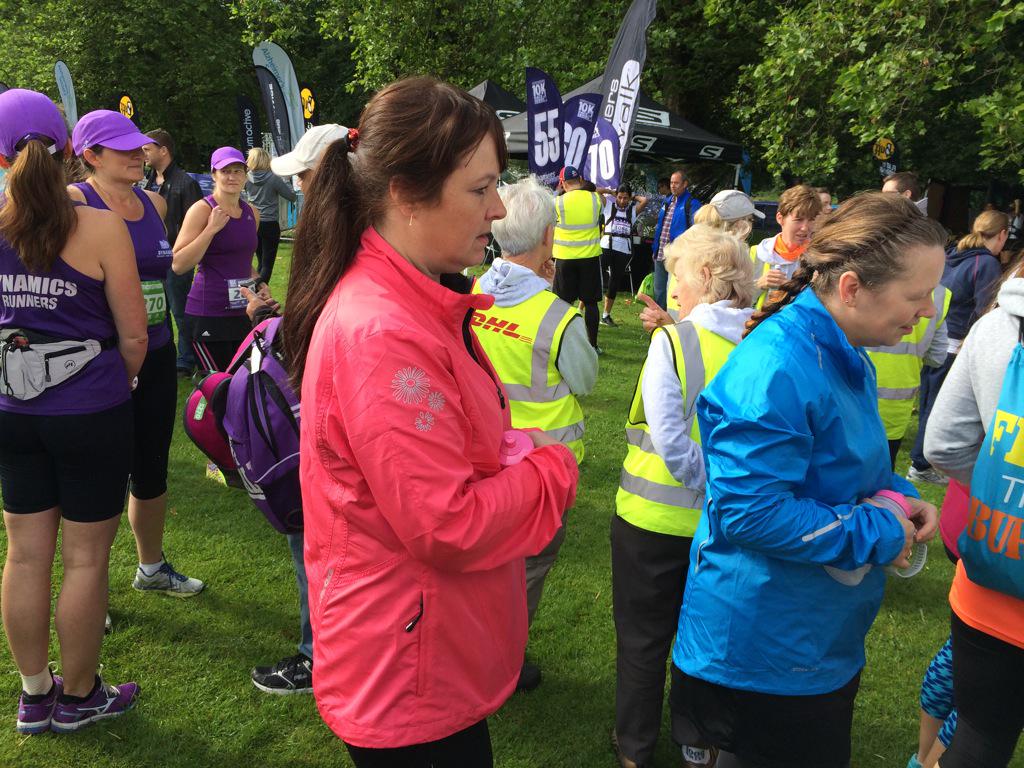 Getting ready for the start of the <a href="/Womensrunninguk/">Women's Running UK</a> Liverpool 10k! Go ladies!