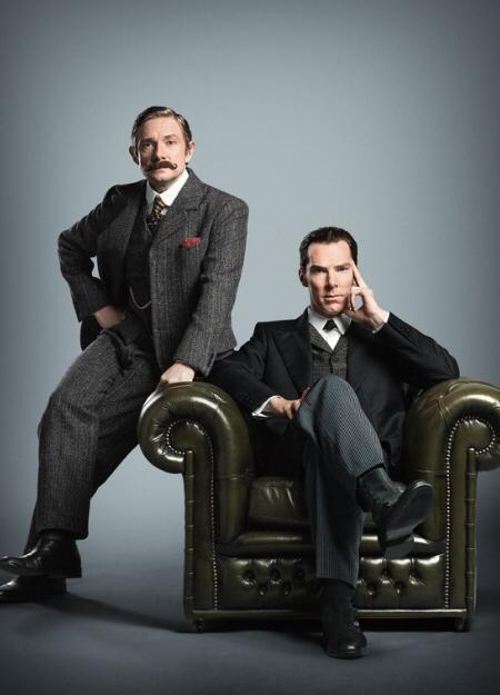 Happy birthday Benedict! What better way to celebrate than with a peek at the new Sherlock  