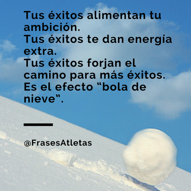FrasesAtletas's tweet photo. Tus éxitos alimentan tu ambición.

http://t.co/txfnIOQgZb http://t.co/J4OgiJSJaZ