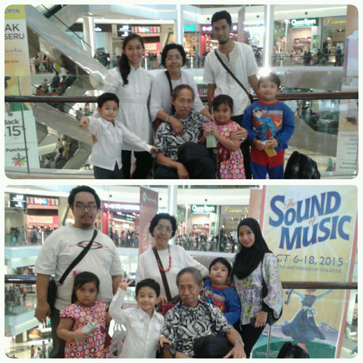 dithahikaru's tweet photo. Sehat2 yaa akung uti ♥♥ #radithikaru #familytime #familylunch #happylebaran http://t.co/ypJ22d1owL