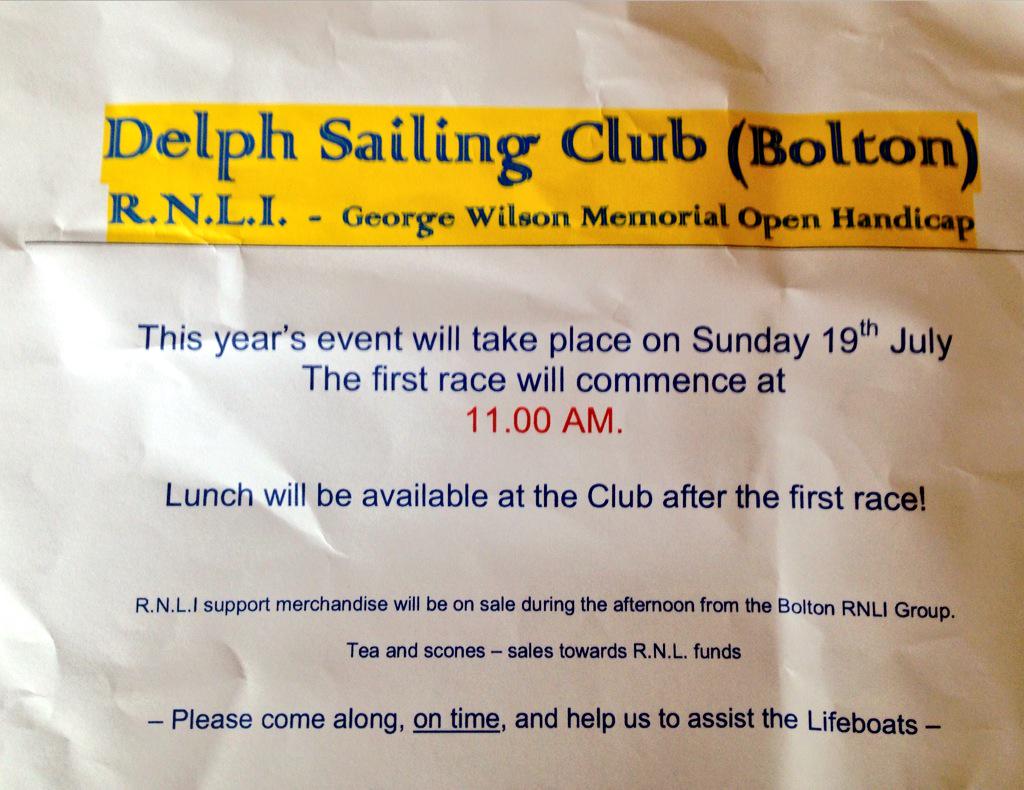 TinaGandhi1's tweet photo. Help support @RNLI today @DelphSailing this afternoon #cakes #cards #calendars #merchandisesale http://t.co/WqxSjceft1