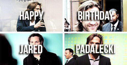 Happy Birthday Jared Padalecki 