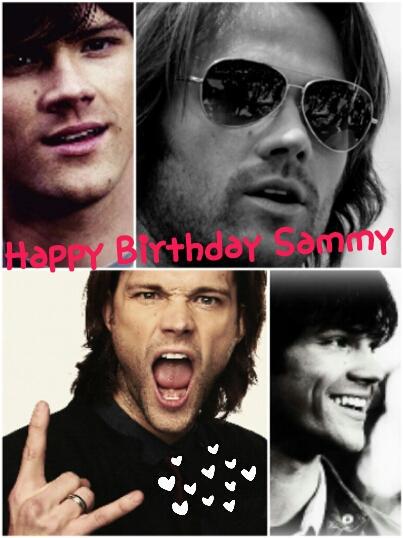  many Many Happy Returns of the day
Happy Birthday Jared Padalecki
Enjoy buddy
Love you lot
Enjoy the fullest 