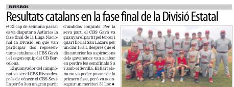 Beisbol i Softbol Catalunya ⚾️🥎 tweet media