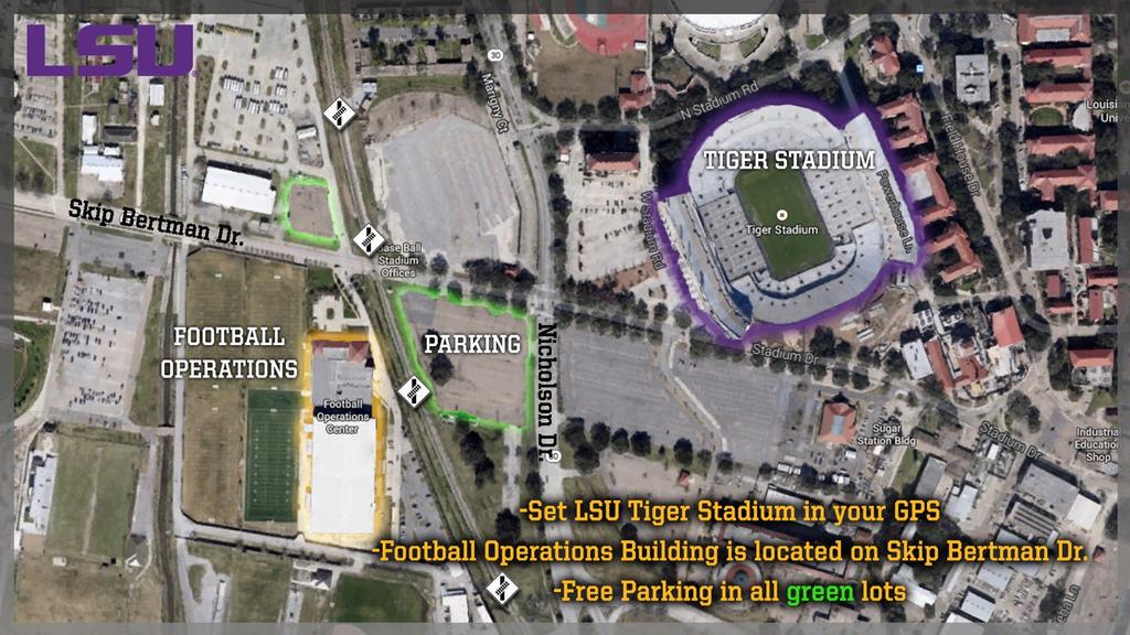 LSUKickingCamp's tweet photo. Today is the day !! LSU KICKING  Camp will be at Football operations! !  Registration at 8!! Ball on the Bayou !! http://t.co/OpISbDkGZj