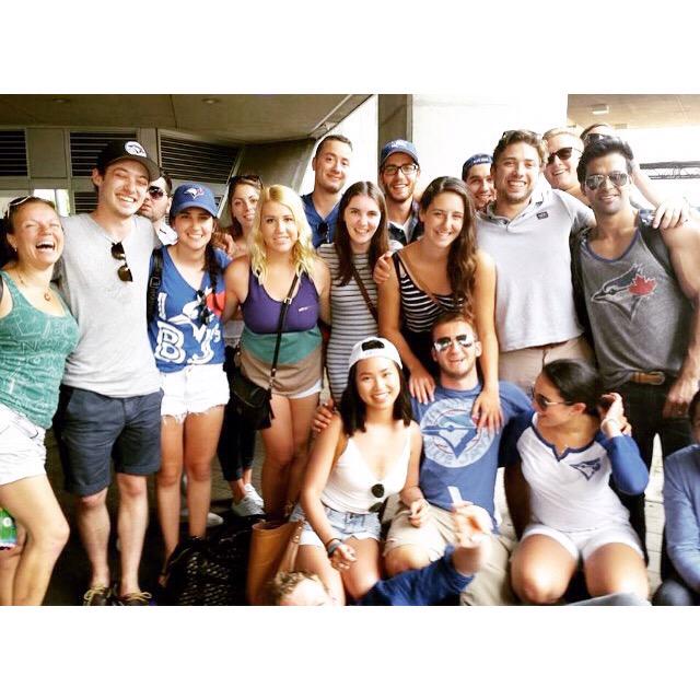 We enjoyed every second of the Blue Jays game with the gentlemen of <a href="/FijiUWO/">Phi Gamma Delta UWO</a> yesterday. 💙