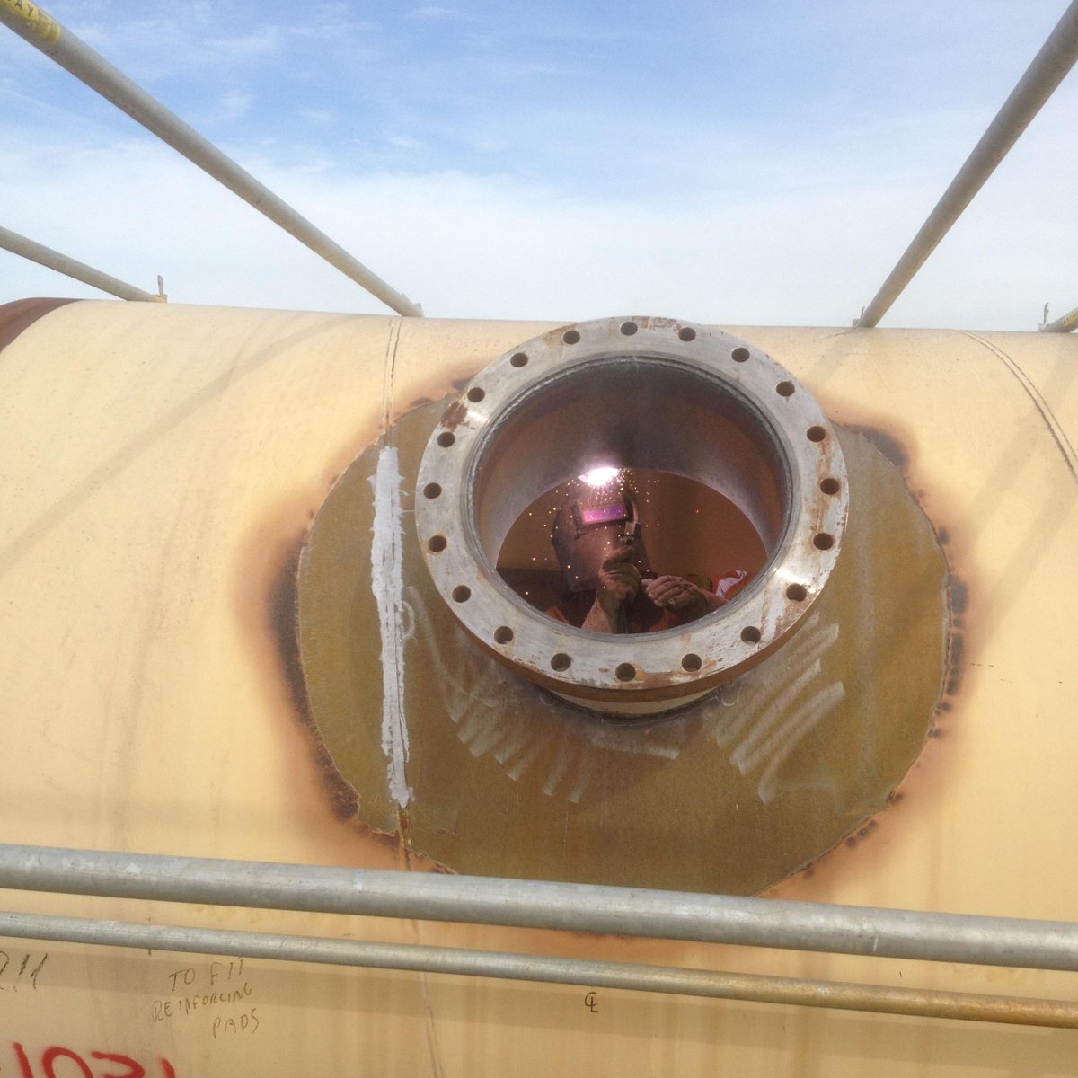 jamiewwelding's tweet image. #welding #pressurepipe #weldingpipe #watermaincontruction #weldingsteelpipe #Vancouver