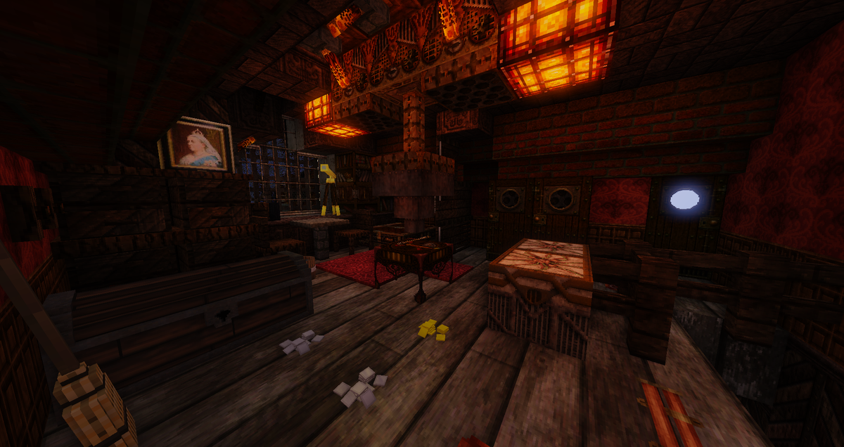 シオン على تويتر マイクラ建築60分一本勝負 スチパン風屋根裏部屋を作ったら色々盛りすぎて別物になってるけど気にしてはいけない Http T Co Adaonvaxwj