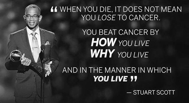 Happy 50th Birthday to the legendary Stuart Scott.    