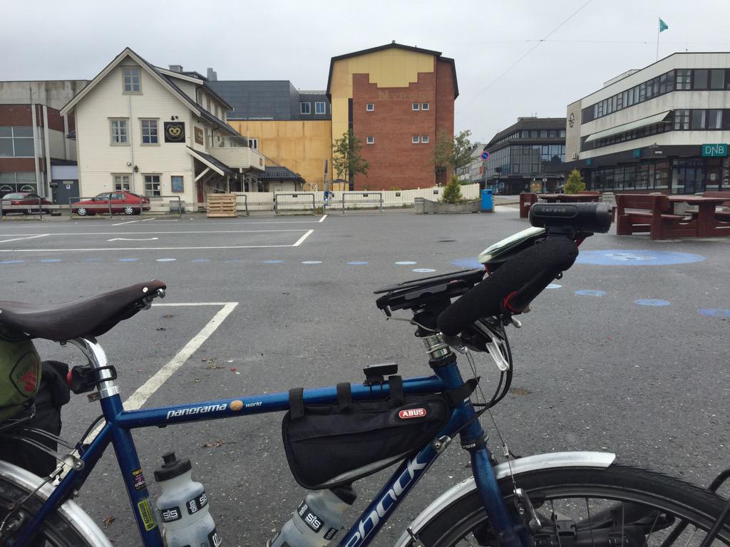 CyclingEurope's tweet image. I have discovered #Norway's least inspiring town: #Sortland... #cycling #Norway #TTNK