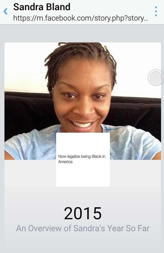 izabellasimon2's tweet photo. #SandraBlend
The Texas county where Sandra Bland died: there's 'racism from cradle to grave' http://t.co/wlq52qNwch http://t.co/mUOKubUTdQ