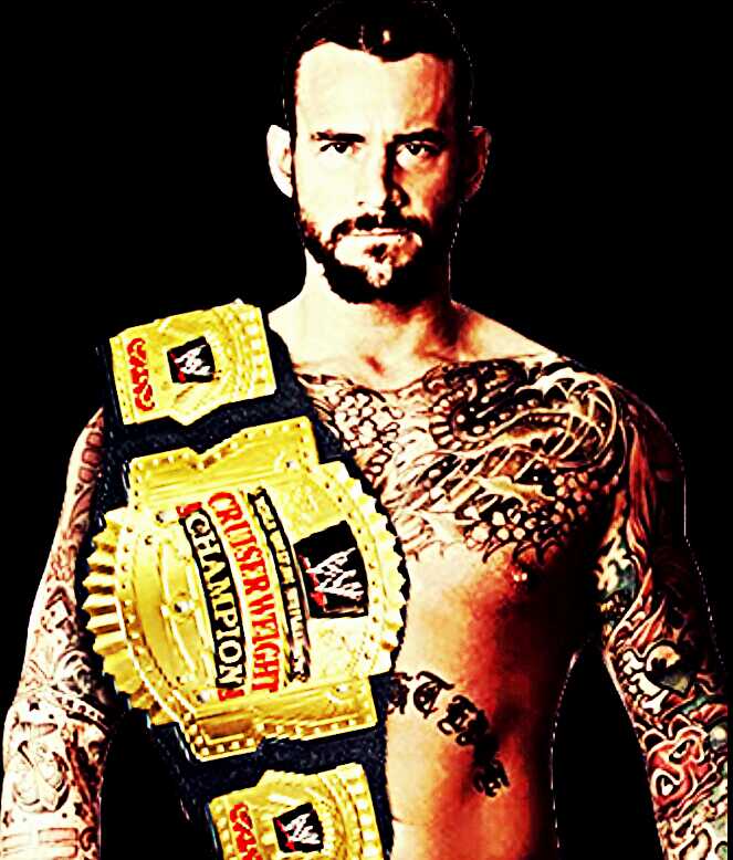 PunkRPGWWE's tweet photo. The New Cruiser Champion Cm Punk @_RPGWWE http://t.co/F0L95w41cF