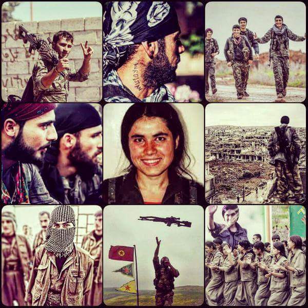 NazdarA's tweet photo. #ROJAVA #REVOLUTION is 3 years old today. #TwitterKurds #RojavaDevrimi3yaşında
#RojavaRevolution3Today http://t.co/HS61pl7QVK