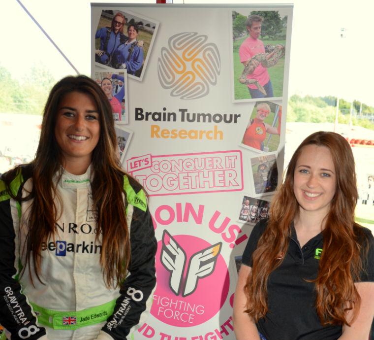 braintumourrsch's tweet photo. Thank you @ZoeWenham &amp; @JadeEdwards9 for supporting @kartrace2015 @DaytonaMSport #miltonkeynes  #fundingthefight http://t.co/s0A1ewj1BD