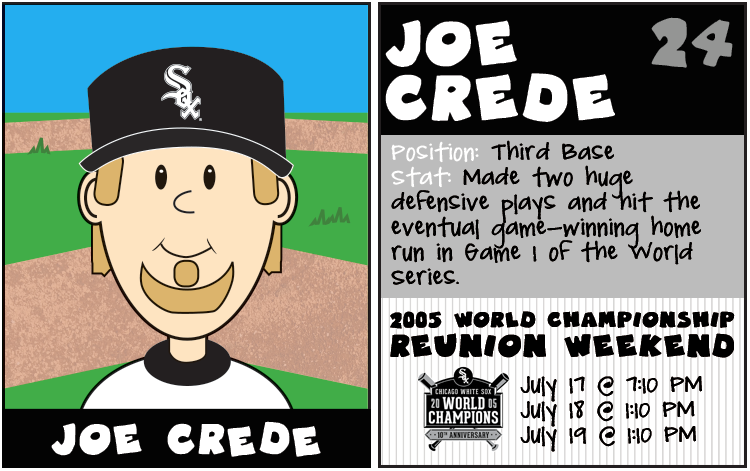 whitesox's tweet photo. If you haven't checked out our #Sox05Reunion trading cards, do it: http://t.co/iTFqNy5P66 http://t.co/FncMY0ZkkP