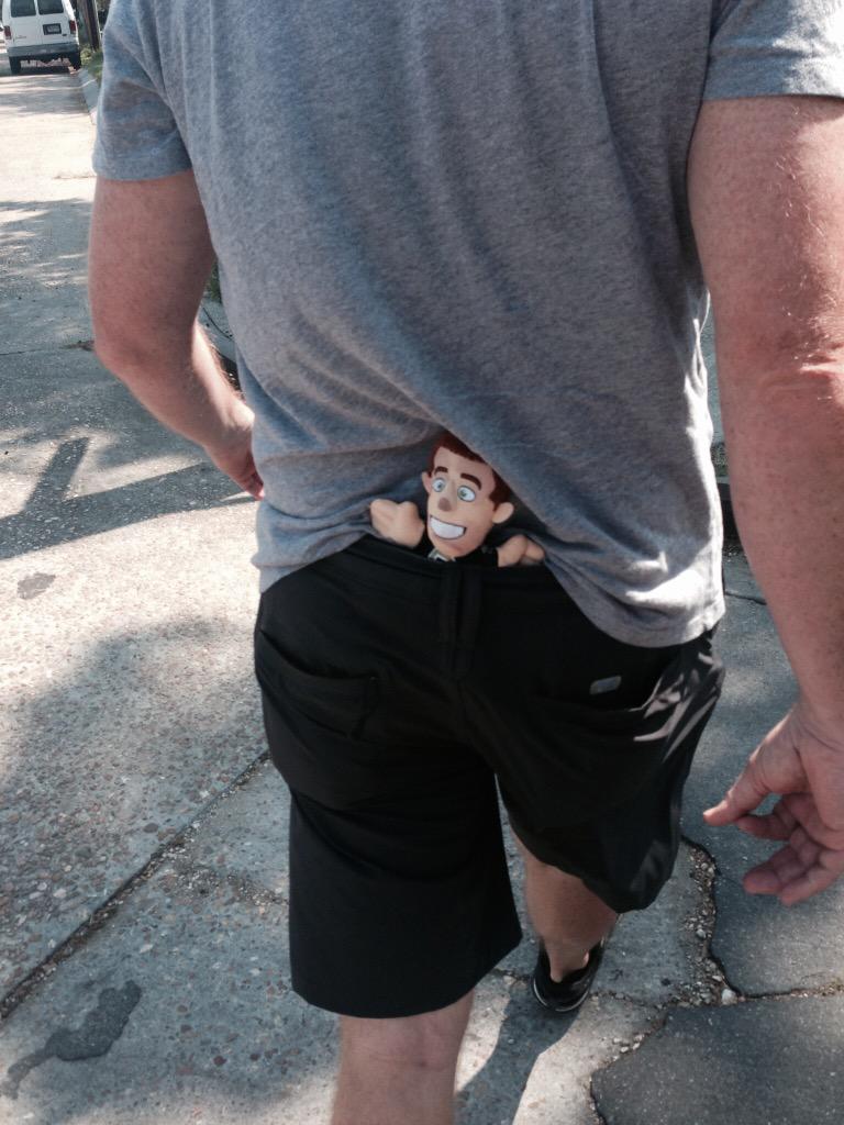 BreesDoll's tweet photo. Asscrackin round #bywater cheaper than #Uber #drewbreesdoll http://t.co/fjdapquoj6