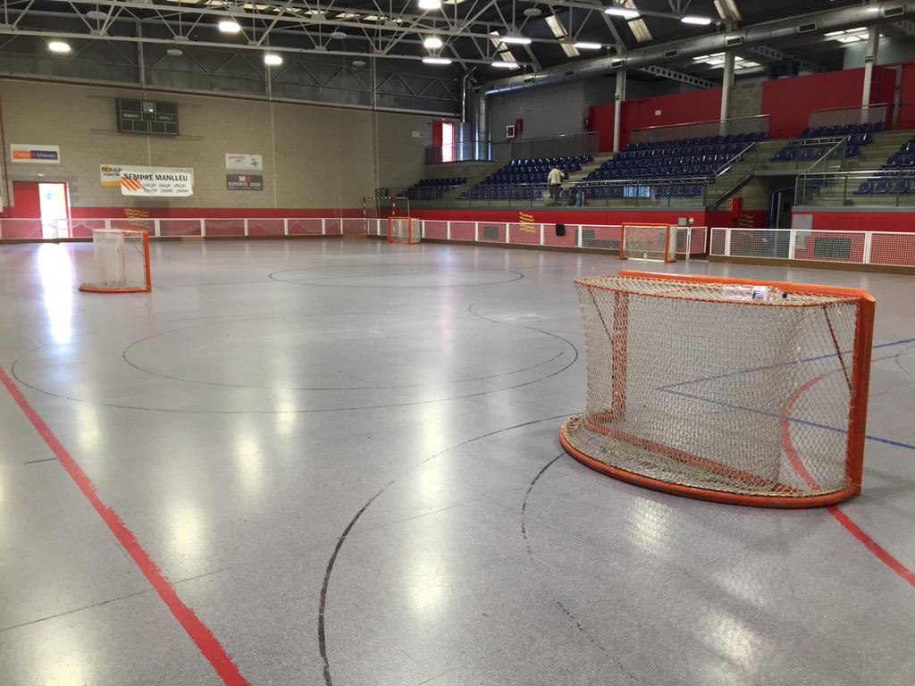 Esperem reforçar els nostres punts forts i millorar els més febles. Pista neta, aquí "no ha passat res"Visca l'hoquei