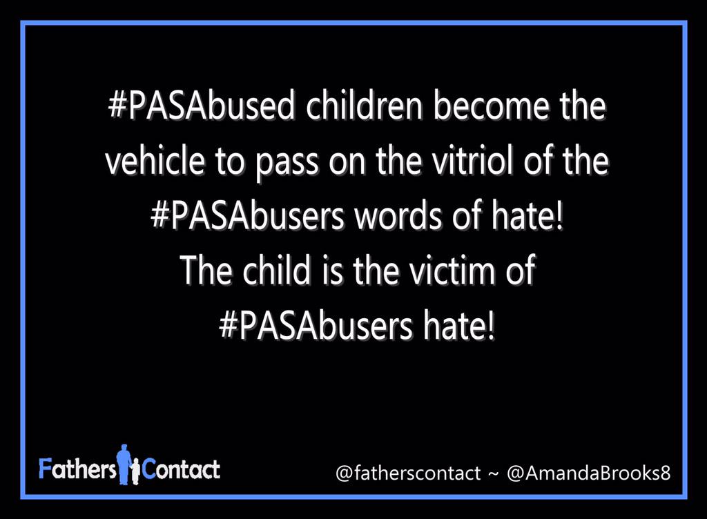 fatherscontact's tweet photo. #PASAbusers will recognise themselves! It is never too late to put your children first! #PASAwareness http://t.co/g4lwkApvz5