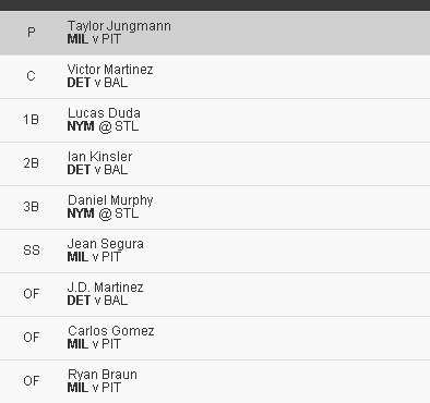 DfsPhil's tweet photo. My GPP line today! http://t.co/JlHiKcFfiS