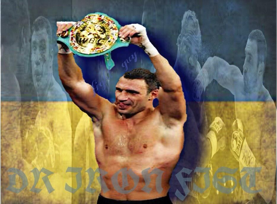 Happy birthday Vitali Klitschko. \"Dr. Ironfist\" is 44 today. Pic by  