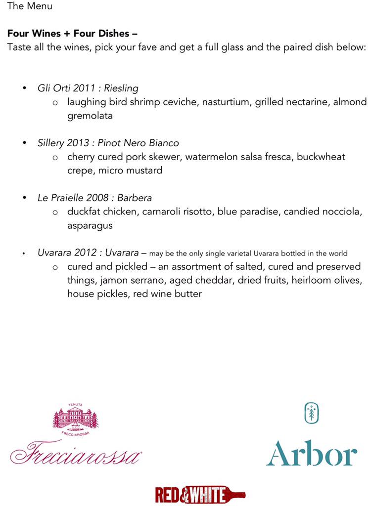 Want to learn more about wine🍷?
Arbor is hosting a wine tasting event on
Mon July 20 5:30-7:30pm, only $25 with food