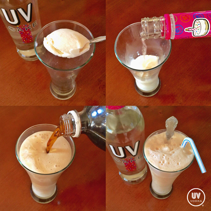 uv_vodka's tweet photo. Happy #NationalIceCreamDay! This is how the grown ups indulge…with a #UVCake Float. http://t.co/2fmIzHhkZs