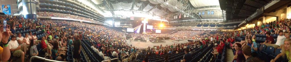 DylanBroome07's tweet photo. Until next time, Detroit. Houston... Here we come!! #RiseUpELCA #Greatweek http://t.co/qxvVRtpAHK