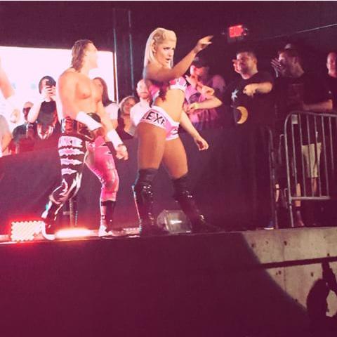 maemymomor's tweet photo. @AlexaBliss_WWE @WWE_Murphy & @TheWWEBlake (credit pics) #alexabliss #BAMF #BlakeAlexaMurphyFactor #BlakeAlexaMurphyβ₯ http://t.co/fvyj7k52qF