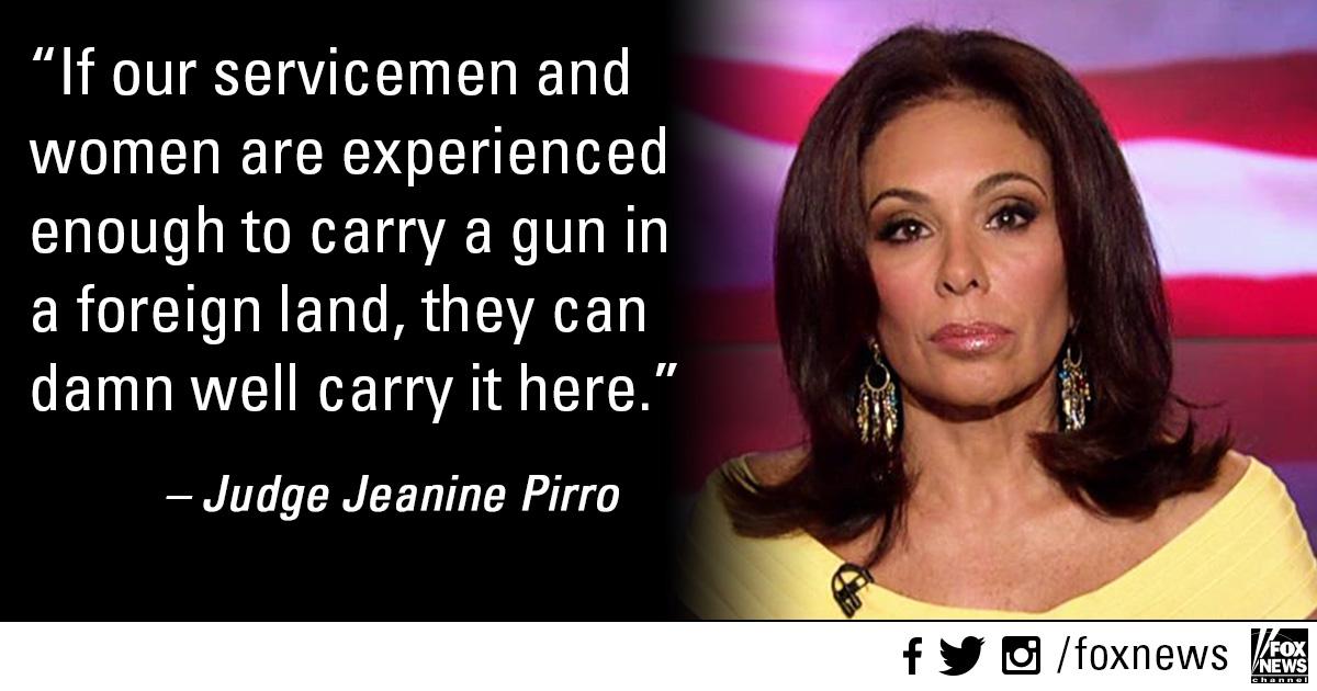 FoxNews's tweet photo. On "Justice" last night, @JudgeJeanine reacted to the Chattanooga shooting. http://t.co/Fmc5G5KQQR http://t.co/cZnNmnAZGN