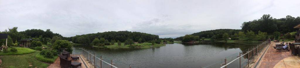 At the lake house with @AlarmWillSound and @MizzouNewMusic #MICF2015