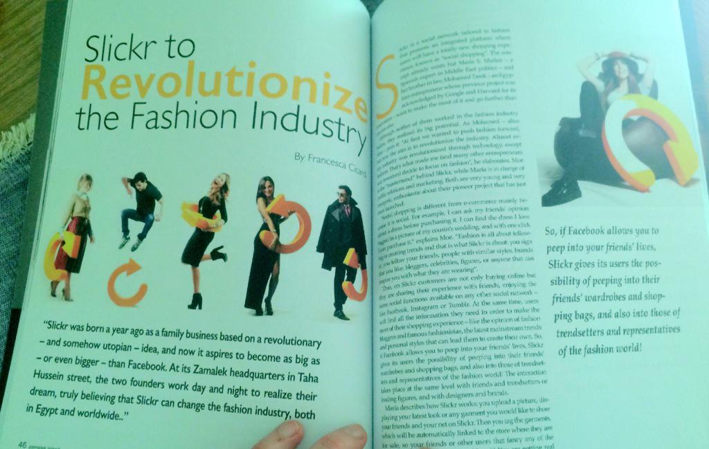 twitdemaria's tweet photo. " Slickr to Revolutionize the Fashion Industry" working on it! @SlickrFashion #Startup #FashionTech #Online #App http://t.co/U2j7Ps6JsC