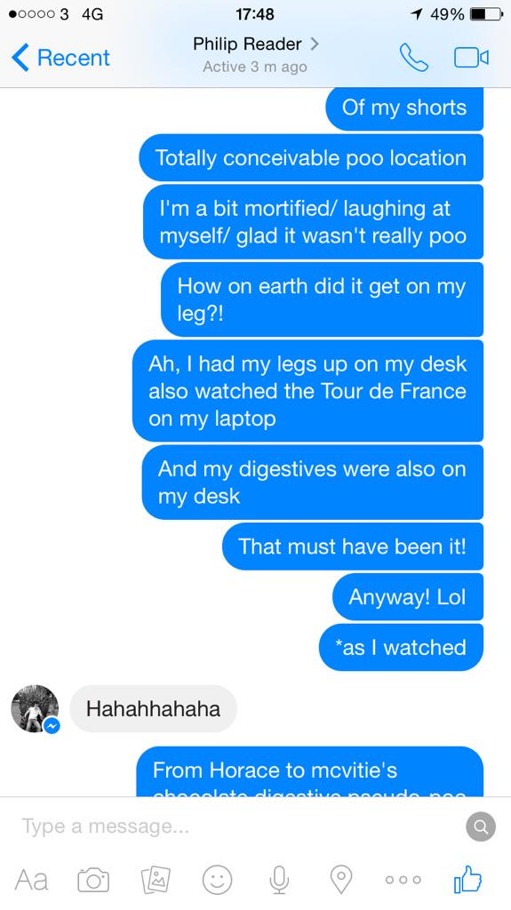 duncanfrsr's tweet image. McVitie&apos;s chocolate digestive problems.. @McVities #chocolateproblems