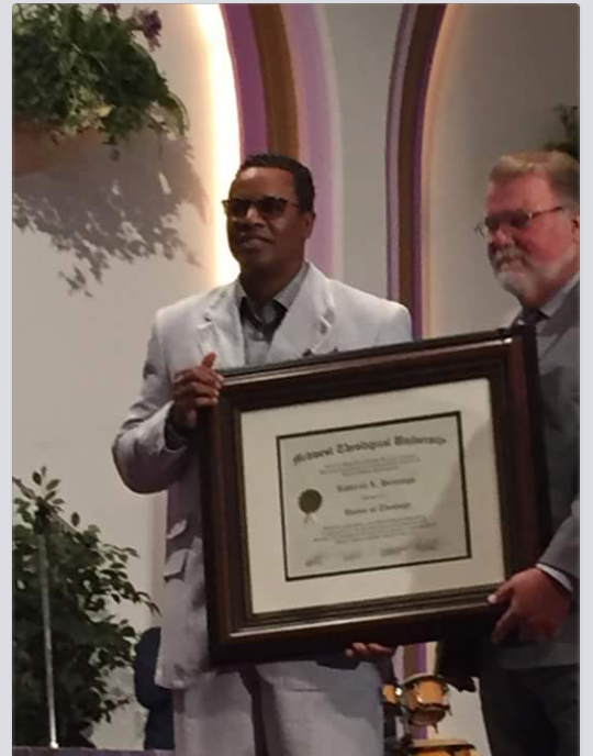 TimjStar's tweet photo. Congrats to my pastor in accepting his Doctorate degree in Theology!!!!  Dr @RLHENNINGS is on the move! http://t.co/IKCIB3yrLb